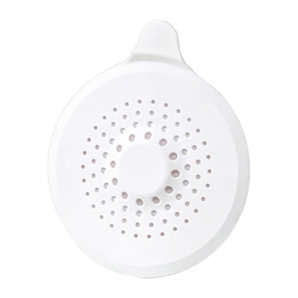 Advancent Cubierta de filtro de lavabo para fregadero de cocina y oficina en casa, colador de silicona para el pelo, tapón de drenaje Juegos de accesorios de baño Blanco