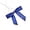 Navy Blue, variant on 50 Pack Blue Satin Ribbon Twist Tie Bows for Treat Bags, Gift Bags, Bakery Candy Bags and Package Decorating Ribbon Bow, Bowknot for Gifts