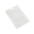 thumbnail image 1 of Inteprter 100 piezas de bolsas de cuidado posterior diseño de ventana transparente carcasa de teléfono móvil Teléfono y Comunicación Blanco 7x10cm, 1 of 6