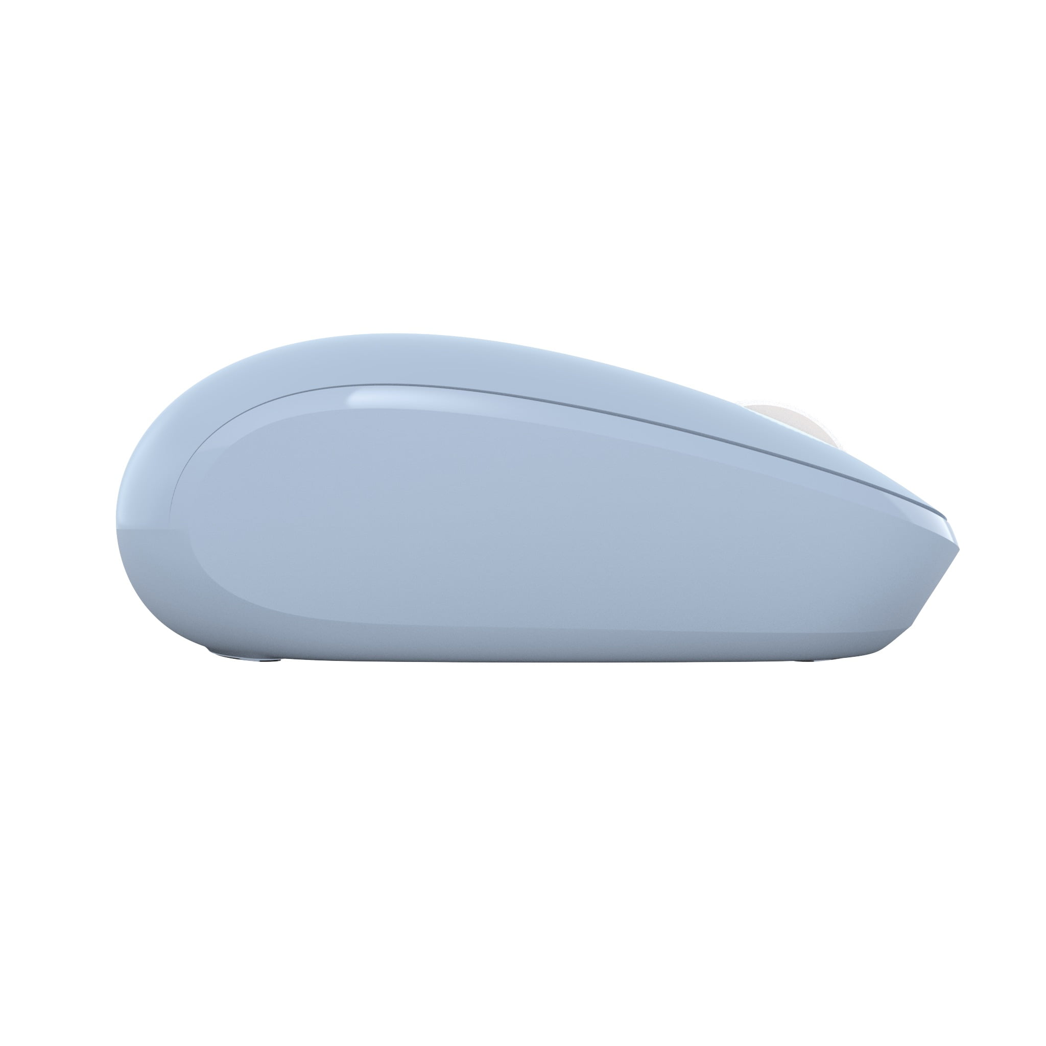 Incase Bluetooth Mouse - Designed by Microsoft - Compact, Comfortable, Right/Left Hand Use, 4-Way Scroll Wheel, Wireless Bluetooth Mouse for PC/Laptop/Desktop, Mac/Windows Computer - Pastel Blue