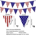 thumbnail image 4 of American Flag Themed Tableware Set with Disposable Tablecloth, 4th of July Party Supplies Including Plates, Cups, Napkins, Forks, Spoons for BBQ, Picnic, and Celebration, 4 of 8