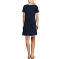 thumbnail image 5 of Doublju Women's V-Neck Short Sleeve Nightgown Sleepwear Pajama Dress (Plus Size Available), 5 of 5