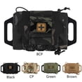 thumbnail image 3 of cámping Bolsa de emergencia Molle con agarre botiquín de primeros auxilios de supervivencia accesorios de caza (negro) FLhrweasw Nuevo, 3 of 9