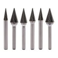 thumbnail image 3 of Carbide Rotary Burr Double Slot Rotary File For Efficient Wood Cutting - 6mm, 3 of 7