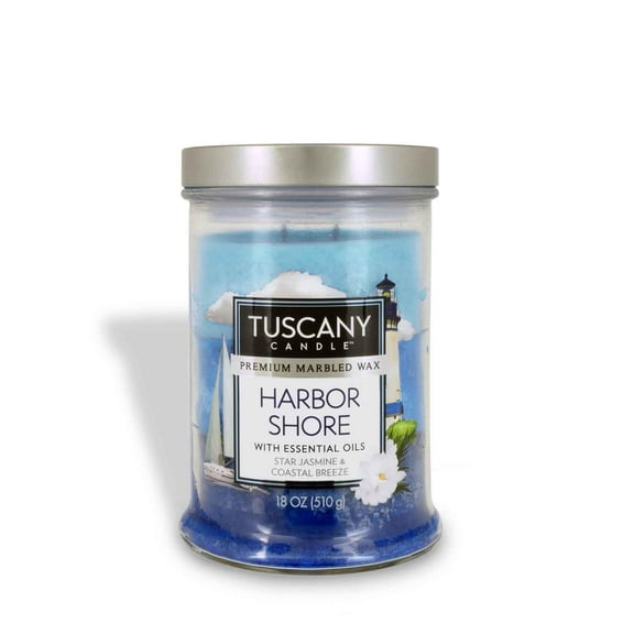 Harbor Shore Long-Lasting Scented Jar Candle (18 oz)