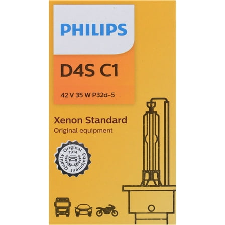 Philips Xenon Hid Lamp D4S, , , Always Change In Pairs!