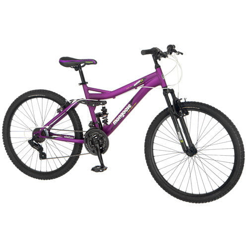 mongoose mountain bike purple