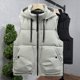 thumbnail image 3 of Ceisia Men's Fashion Stand Collar Zipper Sleeveless Tank with Pockets Casual Outerwear Gift, 3 of 4