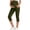 Army Green, variant on Purcolt Womens Maternity Leggings Stretchy Over The Belly Workout Yoga Capris Buttery Soft Tummy Control Cropped Pregnancy Pants with Pockets