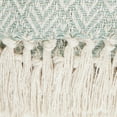 thumbnail image 2 of DII Diamond Throw Collection Contemporary Green Geometric Cotton Woven Throw, 60x50 Inches, 2 of 3