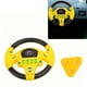 thumbnail image 5 of Volante de juguete de conducción simulada, divertido volante para bebé, juguete educativo, negro y amarillo, 5 of 15