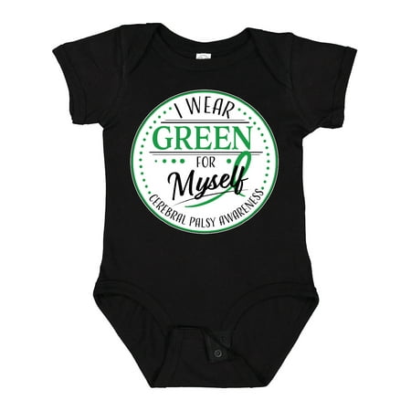 

Inktastic I Wear Green for Myself- Cerebral Palsy Awareness Gift Baby Boy or Baby Girl Bodysuit