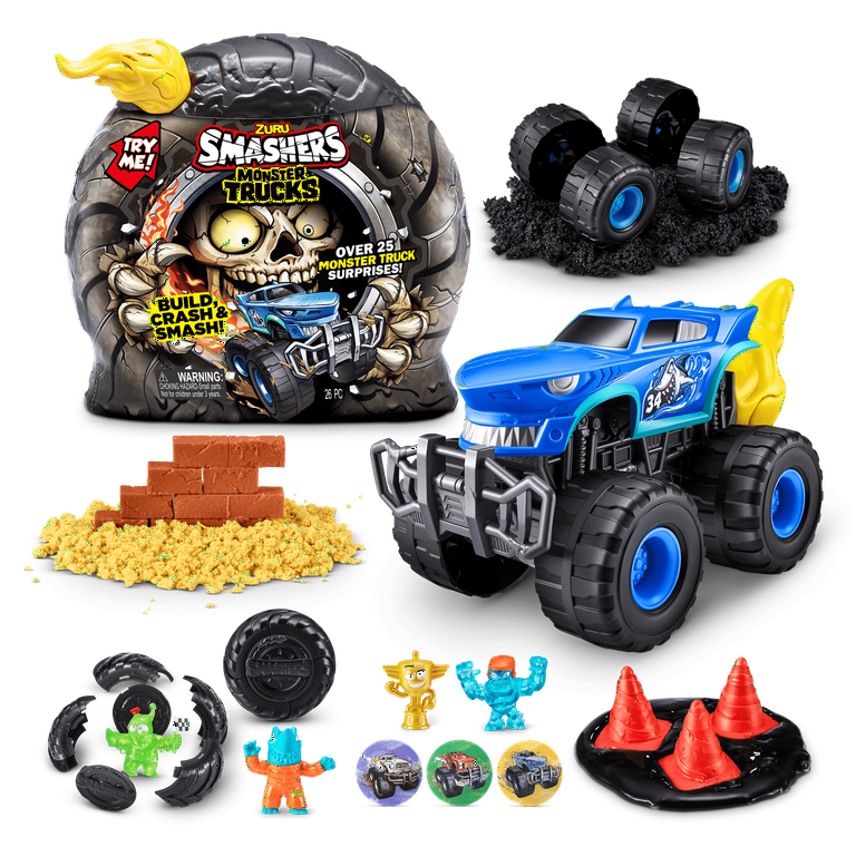 Collision Crusher Hot Wheels Monster Trucks Live 1 :64 Show