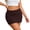 Z652 Brown, variant on Women'S Skirts Solid Color Elastic Waist Summer Fashion Women Pencil Skirt Size L Black