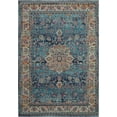thumbnail image 2 of Nourison Vintage Kashan Persian Blue 5'3" x 7'10" Area Rug, (5x8), 2 of 8