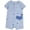 Blue Whale, variant on Baby Boy Romper, 0/3-24 Months