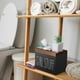 thumbnail image 4 of Porta Tampones para BañO, Organizador de Productos Femeninos, Estuche Organizador de Toallas Sanitarias con Tapa Abatible, Almacenamiento de Tampones Week, Color Negro., 4 of 5