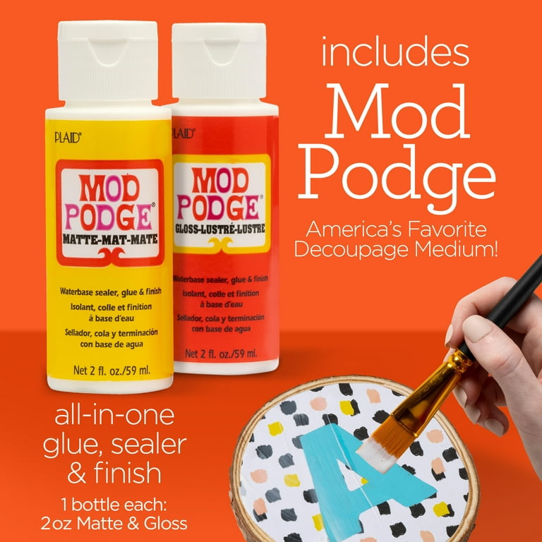 Spray Acrylic Sealer Mod Podge Matte and Gloss 2-pack, Clear