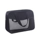 thumbnail image 2 of Bolsa de maquillaje de viaje con asa y cremallera, bolsa de maquillaje, bolsa de cosméticos para baño Negro, 2 of 9