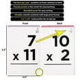 thumbnail image 4 of Think Tank Scholar Pocket Math Learn Multiplication Flash Cards (All Facts 1-12)  Size: 3.7" x 2.5", 4 of 6