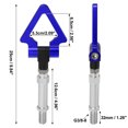 thumbnail image 3 of Unique Bargains Black Aluminum Alloy Triangle Shape Front Rear Bumper Tow Hook Screw for Volkswagen Golf GTI, 3 of 6
