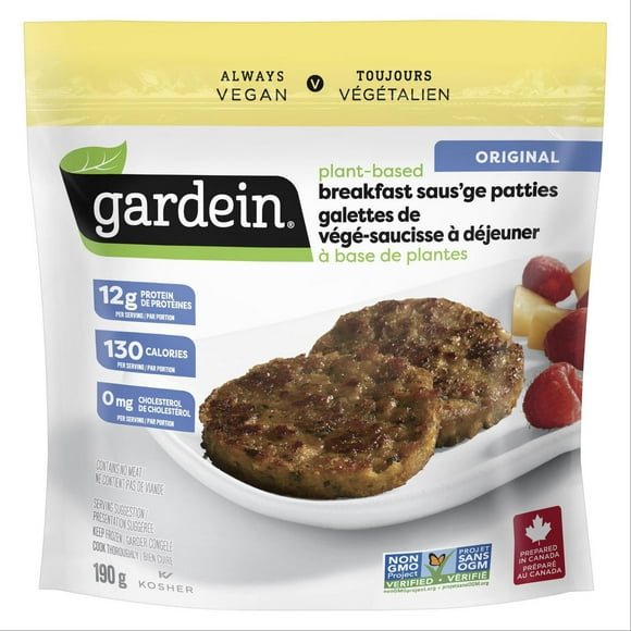 Gardein® Original Breakfast Patties, 190 g