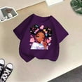thumbnail image 5 of TAIAOJING Toddler Kid Girls Cute T-Shirts Graphic O-Neck Short Sleeve Tee Summer Casual T Shirt Tops Lovely 11-12Y, 5 of 5