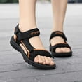 thumbnail image 3 of Celivon Kids Fashion Solid Color Open Toe Breathable Comfy Sandals 7-8 Years, 3 of 9