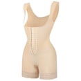 thumbnail image 3 of Body moldeador moldeador de cuerpo, entrenador de cintura, control de barriga, levantador de glúteos, moldeador de cuerpo con cremallera para mujer, talla S, 3 of 5