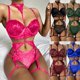 thumbnail image 3 of Conjunto de lencería sexy para mujer/lencería de encajepangjing, 3 of 4