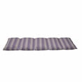 thumbnail image 2 of Chevron Floor Pillow Lounger Cover, Chevron from Small Strikes Horizontal Stripes in Contemporary Design, Nap Mat Printed Fabric Case for 5 Pillows, 88" x 27", Purple Khaki Blue, by Ambesonne, 2 of 5