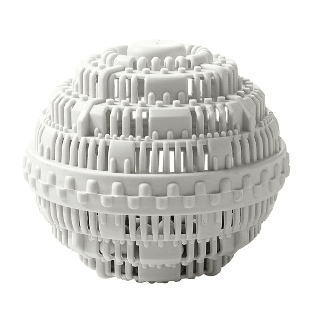 Inteprter Eco Laundry Ball Orb Sin detergente Wash Wizard Style Lavadora ION Lavandería reutilizable Clean Ball Herramientas de limpieza Suministros de limpieza para el hogar Blanco Inteprter HA004639-03
