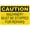 Warning Sign 2, variant on Metal Sign, Caution Sign, KEEP AISLES CLEAR, for office, enterprise, safety signs, equipment Warning signs, etc 8 x 12 Inch
