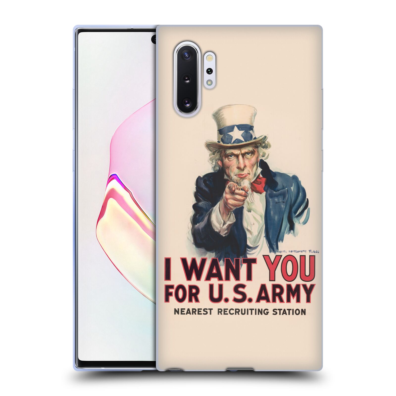 Head Case Designs Officially Licensed U S Army Key Art Uncle Sam Poster Soft Gel Case Compatible With Samsung Samsung Galaxy Note10 Walmart Com Walmart Com