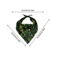 thumbnail image 2 of Sulaicai St. Patrick's Day Dog Bandanas, Irish Shamrock Design Scarves, Pet Scarves, Adjustable Pet Bandana for Small, Medium, and Large Dogs, 2 of 8