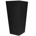 thumbnail image 2 of 26 in. Cosmo Tall Planter, Black, 2 of 2