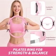 thumbnail image 3 of Kit de Pilates NANATI de 19 piezas con aro de 37 cm, pelota y bandas, 3 of 8