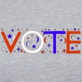 thumbnail image 3 of CafePress - Get Out The Vote 2008 Long Sleeve T Shirt - Womens Baseball Tee, 3 of 4