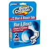 Powerhouse Toilet Bowl Cleaner Blue And Bleach Tabs 2ct Wholesale, (12 - Pack)