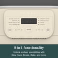 thumbnail image 2 of MAGNIFIQUE 6 Quart Multi-Cooker, with 8-in-1 Programmable Slow Cooker Cream, 2 of 8