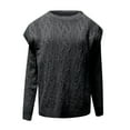thumbnail image 5 of VerPetridure Pullover Sweaters for Women Clearance Long Sleeve Crewneck Solid Sweaters Winter Knitted Loose Outwear Jumper Tops, 5 of 6