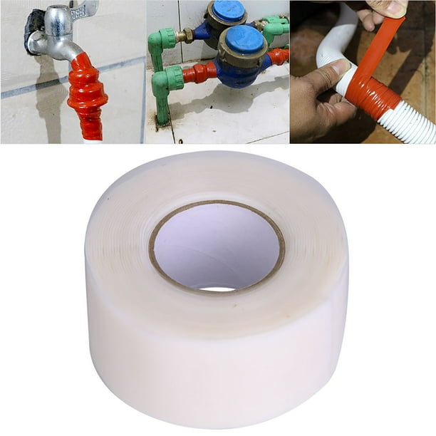 Cinta Impermeable, Suministros De Reparación De Tuberías De PVC PPR De Fuerte Adherencia, Sellado Rápido, Para Tuberías De PVC, Tuberías De PPR, Tuberías De Metal, Tuberías