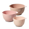 thumbnail image 6 of Dolly Parton Plastic Mixing Bowls with Mess-Free Spout, Blush, 6 of 17