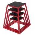 thumbnail image 1 of Non-Slip Steel Plyometric Jump Box for Home Gym – Sturdy Versatility Step-Up Platform for Fitness, Strength & Jump Training – Shock-Resistant Conditioning Equipment, 12/18/24/30 Inch, 1 of 8