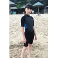 thumbnail image 4 of REALON Kids Wetsuits for Girls Boys Toddler Children Shorty Wet Suit 2-14 Years 3mm Neoprene Swimsuits in Cold Water Back Zip for Diving Surfing Jet Skiing Swimming, 4 of 8