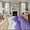 Purple, variant on 6'x9' Area Rugs, Yellow Brown Indoor Outdoor Area Rug for Living Room Bedroom, Gradient Wave Stripes Modern Geometric Washable Bathroom Rugs Kitchen Floor Carpet Mats Home Decor Aesthetic