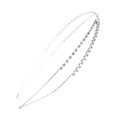 thumbnail image 4 of Paquete de 3 broches para el cabello de metal plateado brillante con purpurina y perlas de diamantes de imitación S, 4 of 4