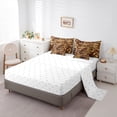 thumbnail image 5 of Homewish Tiger Print 7-Piece Twin Bedding Set,Jungle Animal Rustic Farmhouse,Luxury Decor For Boys, 5 of 8
