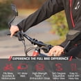 thumbnail image 2 of Bicycle Mirror Mini Rear View Mirror for Road Bicycles Unbreakable Rotatable Rearview Safety Side Handlebar, 2 of 8