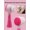 Pitaya color, variant on Silicone Face Cleansing Brush Double-Sided Facial Cleanser Blackhead Removal Product Pore Cleaner Exfoliator Face Scrub Brush